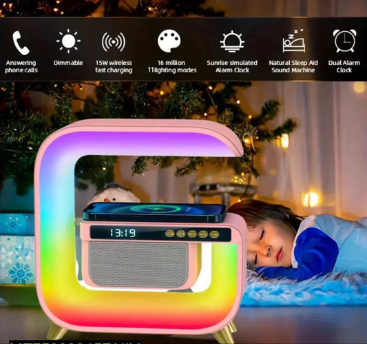 RGB G3 Colourful Wireless Charging Subwoofer Lamp