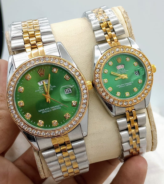 Couple Watches Rolex Oyster Perpetual Day-Date