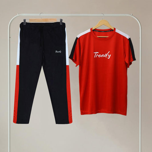 2 Pcs Men's Polyester Track suit